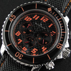 블랑팡 스포츠 플라이백 크로노 스틸