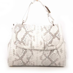 펜디 뱀피무늬 토트백