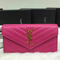 입생로랑 장지갑 2219 핑크