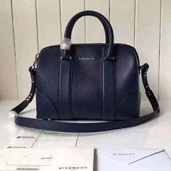 지방시 Micro Lucrezia 신상 가방 네이비