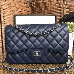 샤넬 클래식 캐비어 더블플랩 라지
