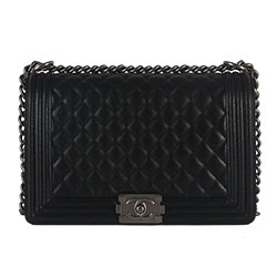 [스페셜] 샤넬 뉴보이백 캐비어 엔틱실버 C-201812-4